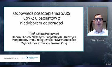 Odpowiedź poszczepienna SARS COV-2 u pacjentów z niedoborem odporności