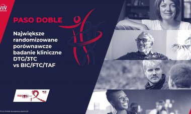 PASO DOBLE: Największe randomizowane porównawcze badanie kliniczne DTG/3TC vs BIC/FTC/TAF